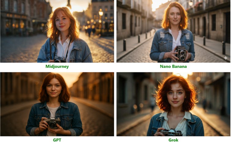 Imagens geradas entre 4 IAs disputam para saber qual a melhor.