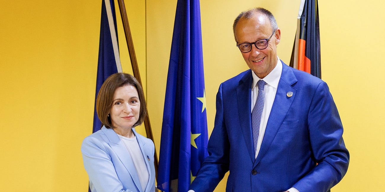 As Moldova chooses EU, Merz bashes Brussels