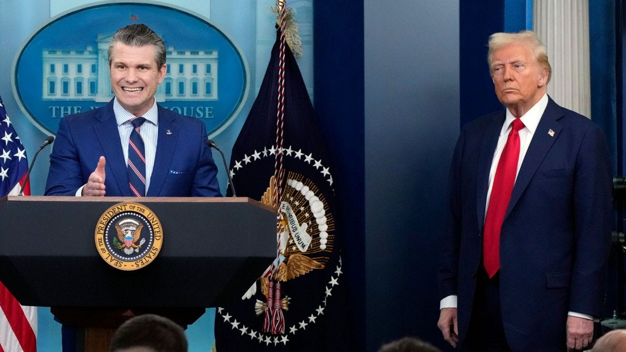 Hegseth defends Trump's firings of Pentagon leaders