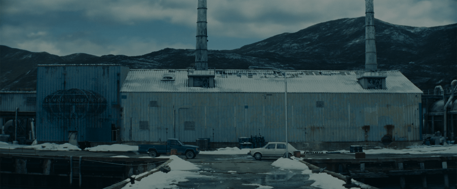 The old Lumon factory in Salt's Neck