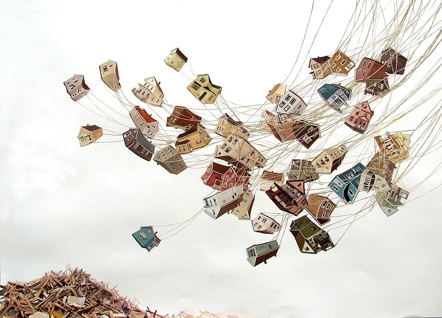 Housing Bubble” Paintings by Amy Casey – ArtStormer Housing Bubble” Paintings by Amy Casey – ArtStormer