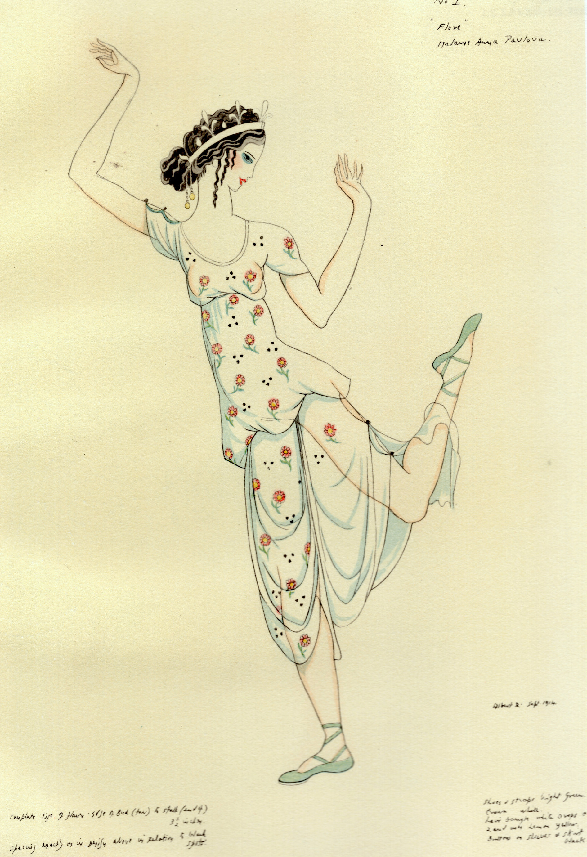 Petipa's The Awakening of Flora - by Peter Koppers, image size:1892x2762