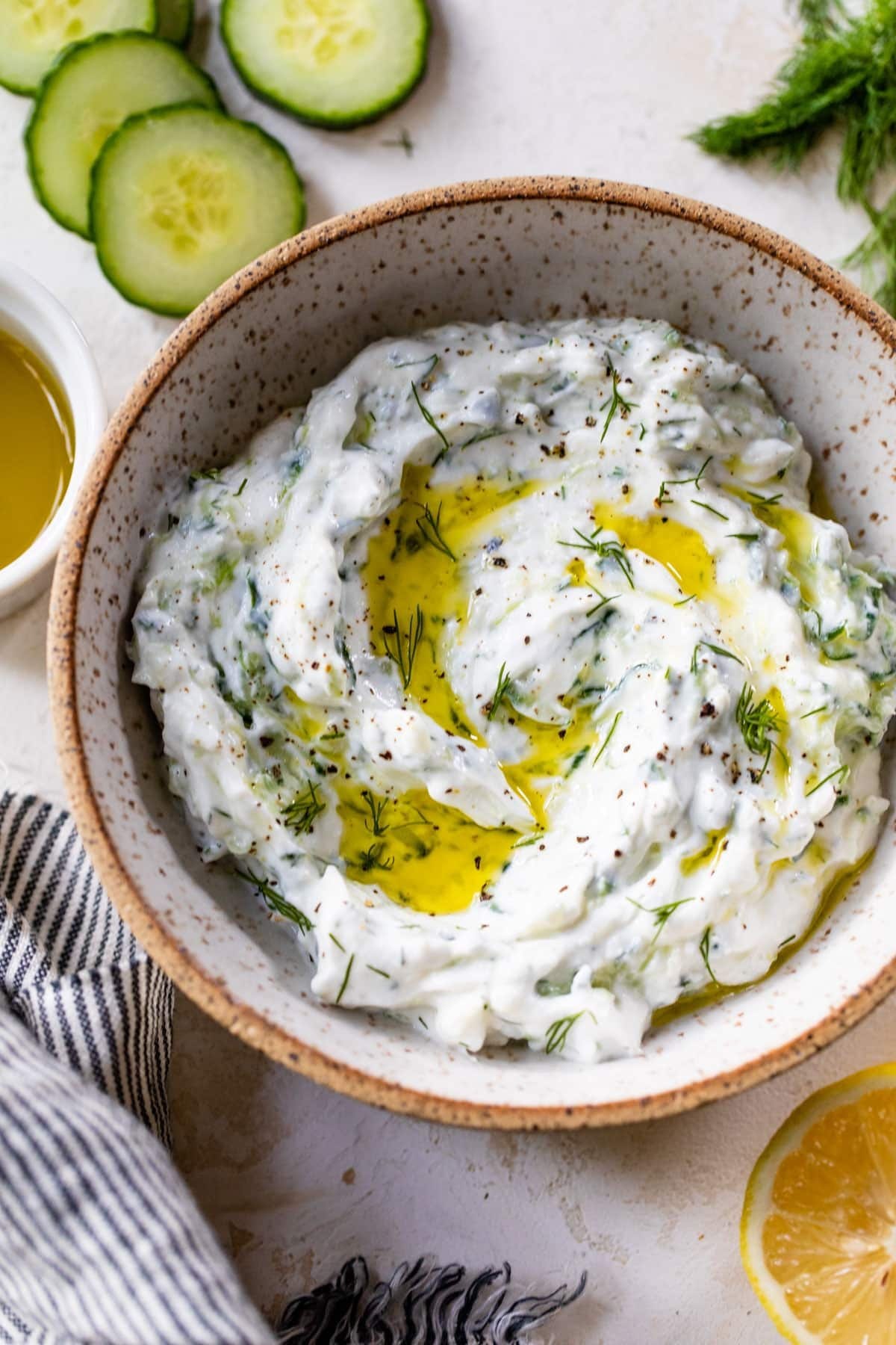Homemade Tzatziki Sauce - The Almond Eater