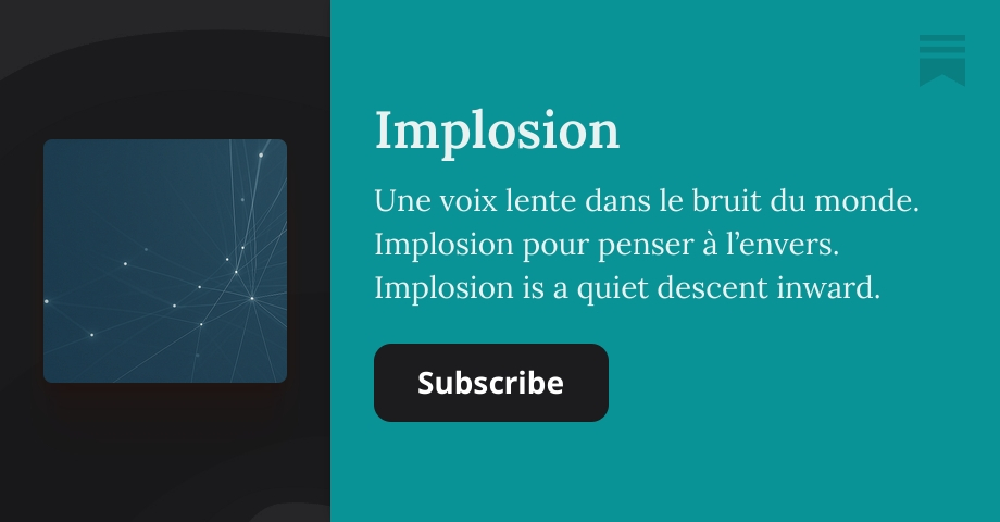 🚀 Implosion — Le début d’un projet vivant - Implosion