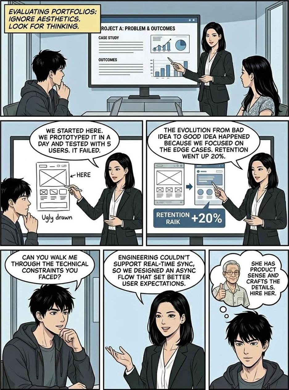 A comic strip of two people

AI-generated content may be incorrect.