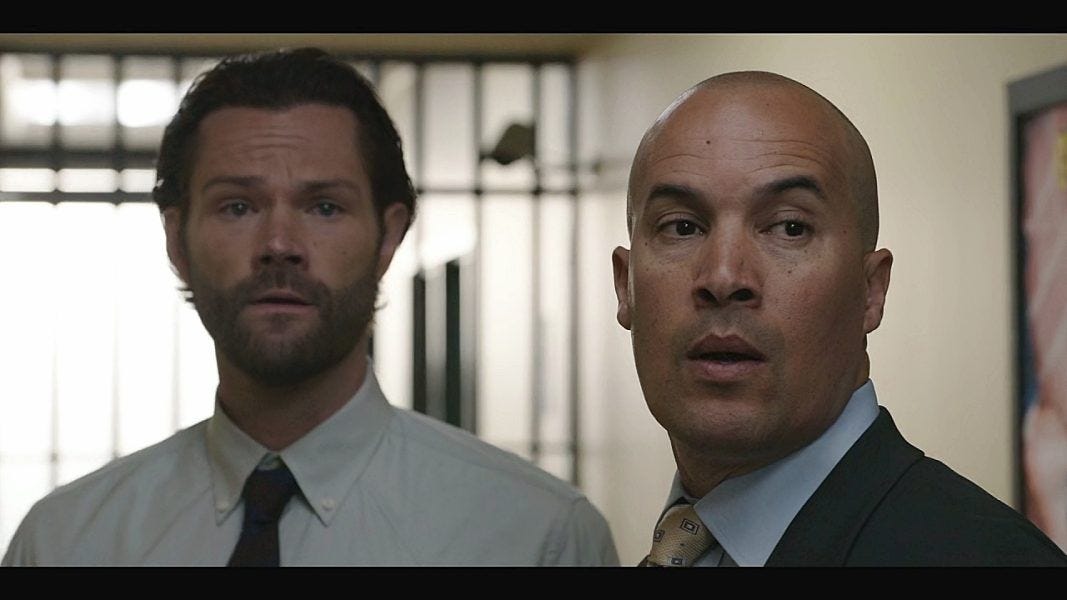 Cordell Walker with James watching Cassie and Trey. Cordell Walker with James watching Cassie and Trey.