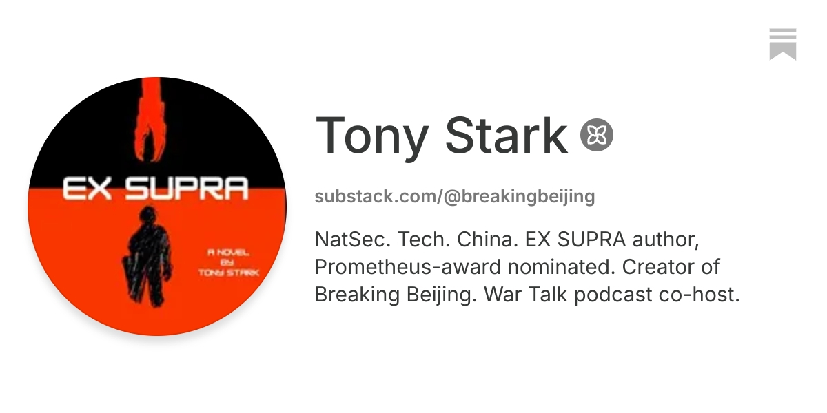 Tony Stark | Substack