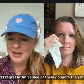 We cry because it happened-and it was good