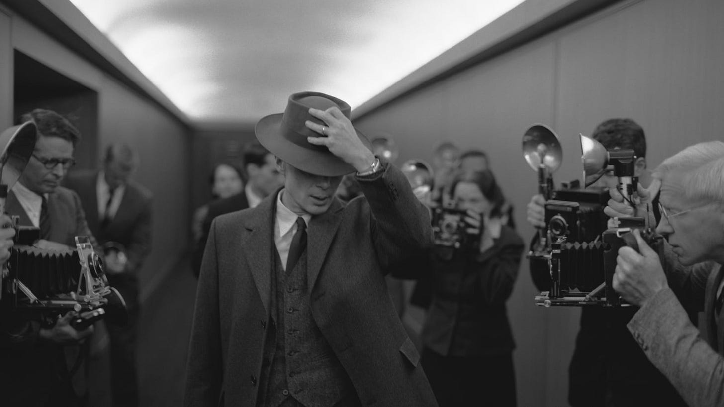 Cillian Murphy in Oppenheimer | Image via Universal