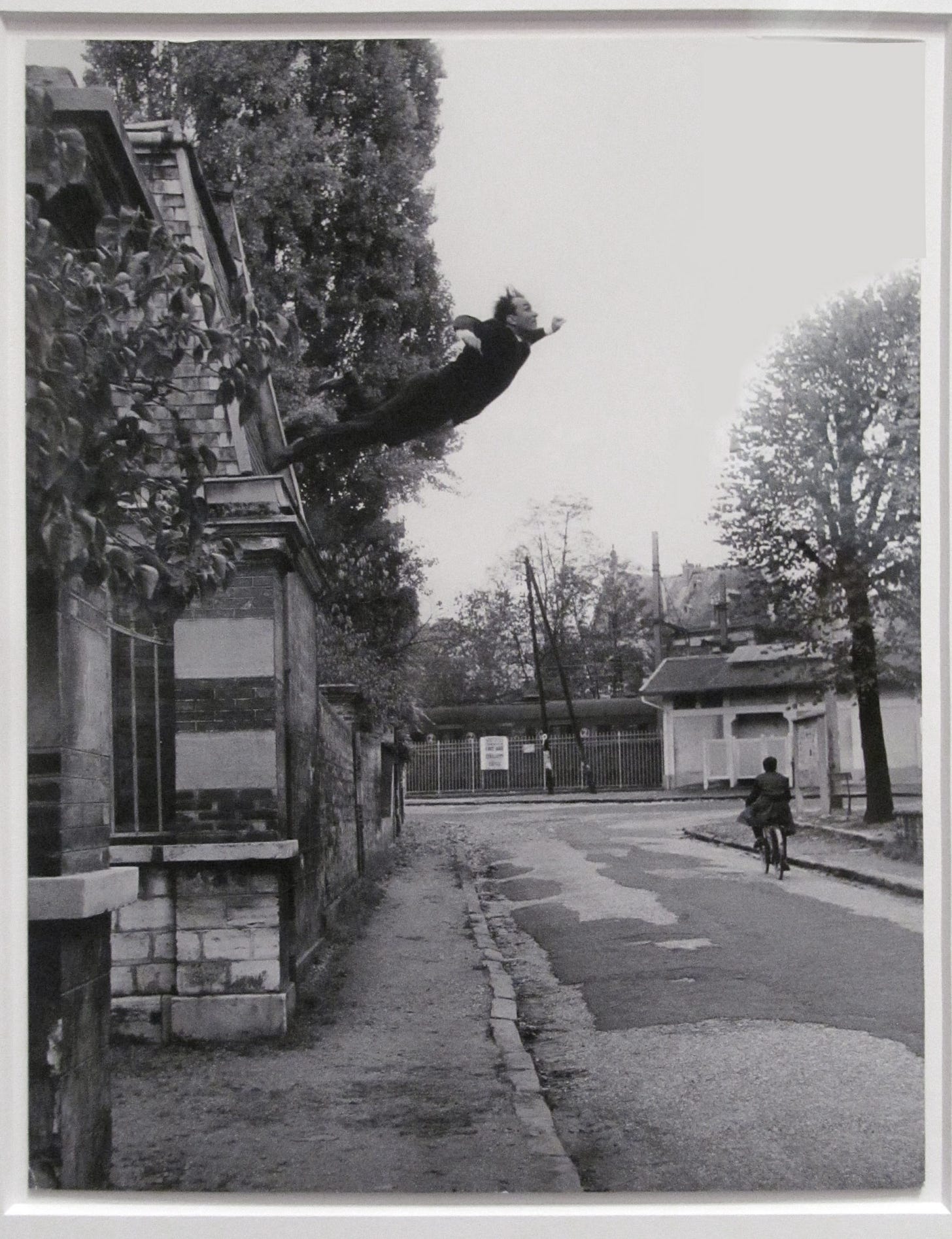 Le Saut dans le Vide (The Leap into the Void) by Yves Klein