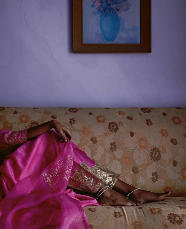 A Pinterest pin added by almostmeaningful on Feb 20, 2024. The author is aditi shekhawat. May present: window, textile, sleeve, wood, flooring.