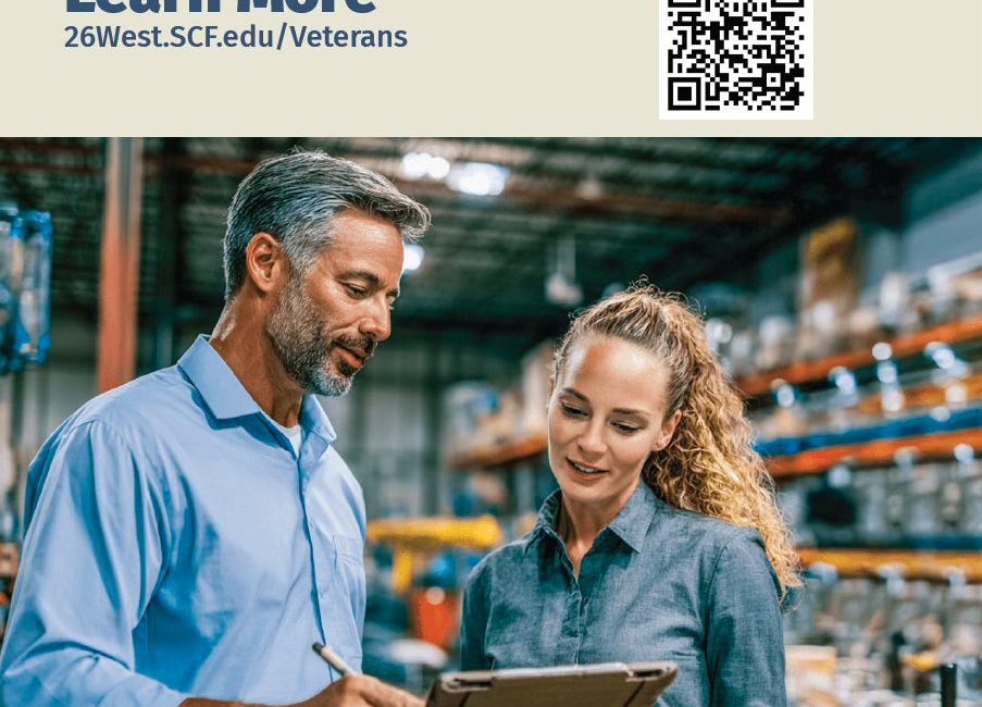 Veterans Florida and SCF’s 26 West Center Offer Free Entrepreneurship Program