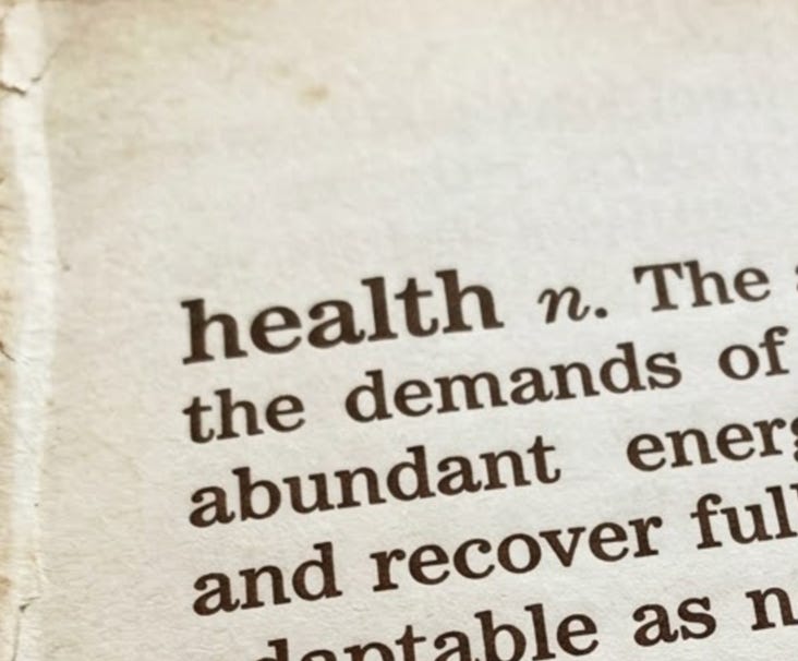 The Definition of Health