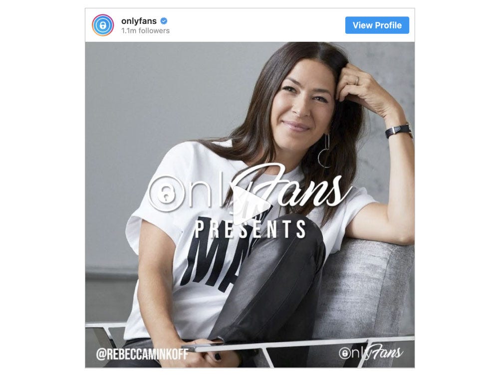 OnlyFans x Rebecca Minkoff