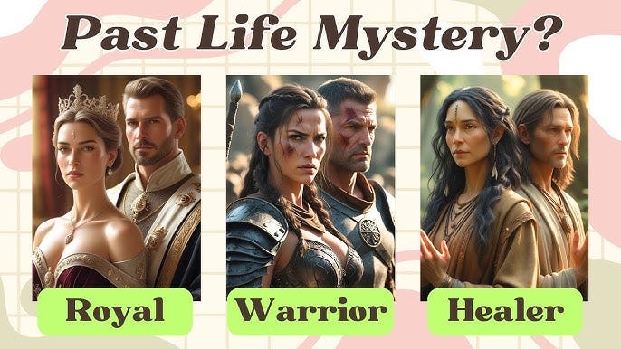 Who Were You in Your Past Life? 👑⚔️ Royal, Warrior, or Healer? |  Personality Test Quiz