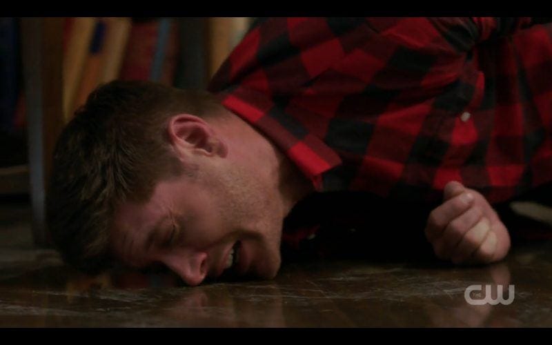 supernatural ketch gets dean winchester but up on table to take over supernatural ketch gets dean winchester but up on table to take over