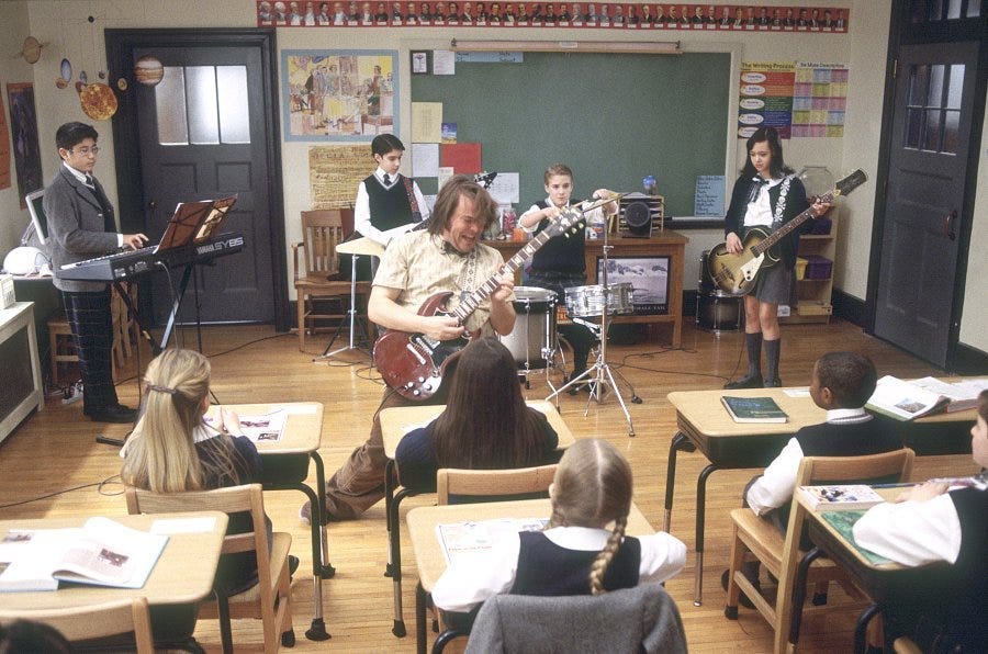 What 'School of Rock' Teaches Educators | by Sam Lenz | Age of Awareness |  Medium