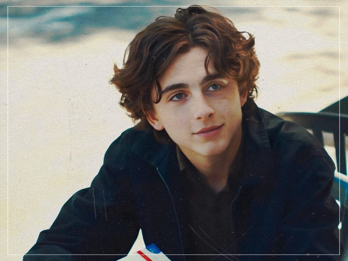 The actor Timothee Chalamet called cinema's "greatest revelation in the  last 30 years"