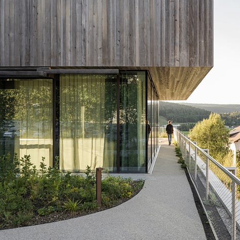 Interior and landscape photography — Hôtel des Horlogers, Le Brassus, Switzerland