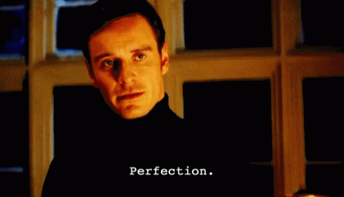 Perfection Michael Fassbender GIF - Perfection Michael Fassbender Perfectionist GIFs