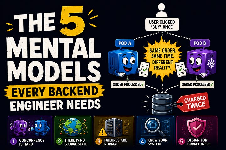 The 5 mental models every backend engineer needs The 5 mental models every backend engineer needs