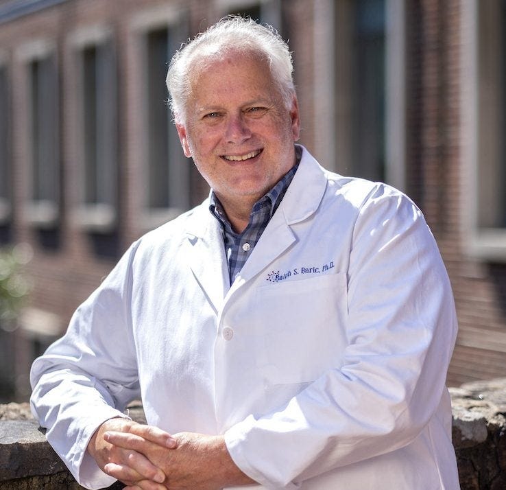 Ralph S. Baric, PhD - UNC Gillings School of Global Public Health Ralph S. Baric, PhD - UNC Gillings School of Global Public Health