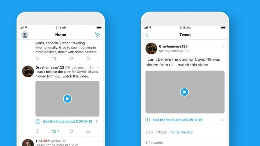 Twitter Now Labels 'Potentially Harmful' Coronavirus Tweets : Coronavirus  Updates : NPR