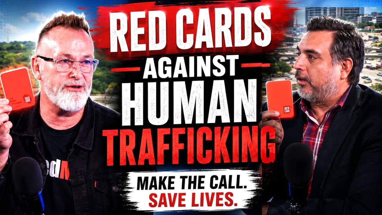 Red Cards Against Human Trafficking | David Reid on The Crude Truth