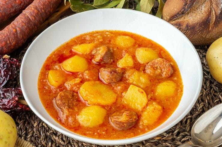 Patatas a la riojana