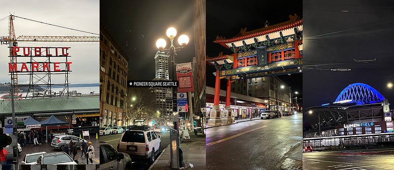 A mini collage of my Seattle trip pics