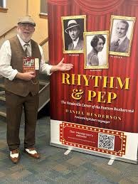 You still have time to come on down and join us at 4:30 to hear Dan Henderson talk about his book Rhythm &Pep about the Pearson brothers from southwest Iowa. You still have time to come on down and join us at 4:30 to hear Dan Henderson talk about his book Rhythm &Pep about the Pearson brothers from southwest Iowa.