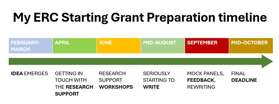 Applying for an ERC Starting Grant - by Anna Zhelnina