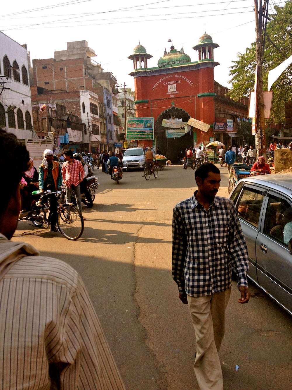 Love the relaxed hustle bustle of small town India. Of course, that is a misnomer considering Kanpur has over 3 million people! Love the relaxed hustle bustle of small town India. Of course, that is a misnomer considering Kanpur has over 3 million people!