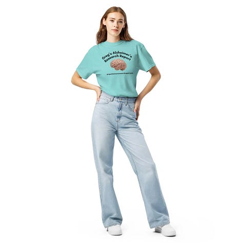 Alzeimer's Awareness Apparel Greg's AZ Store