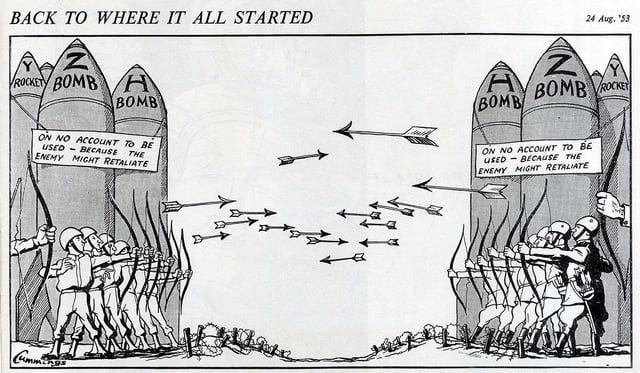 ''Back to where it all started'' - political cartoon made by British ...