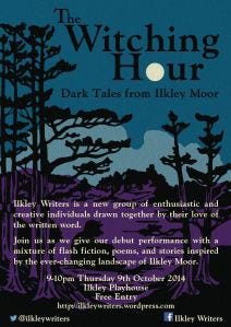 Ilkley Writers literature festival fringe flyer 2014 Ilkley Writers literature festival fringe flyer 2014