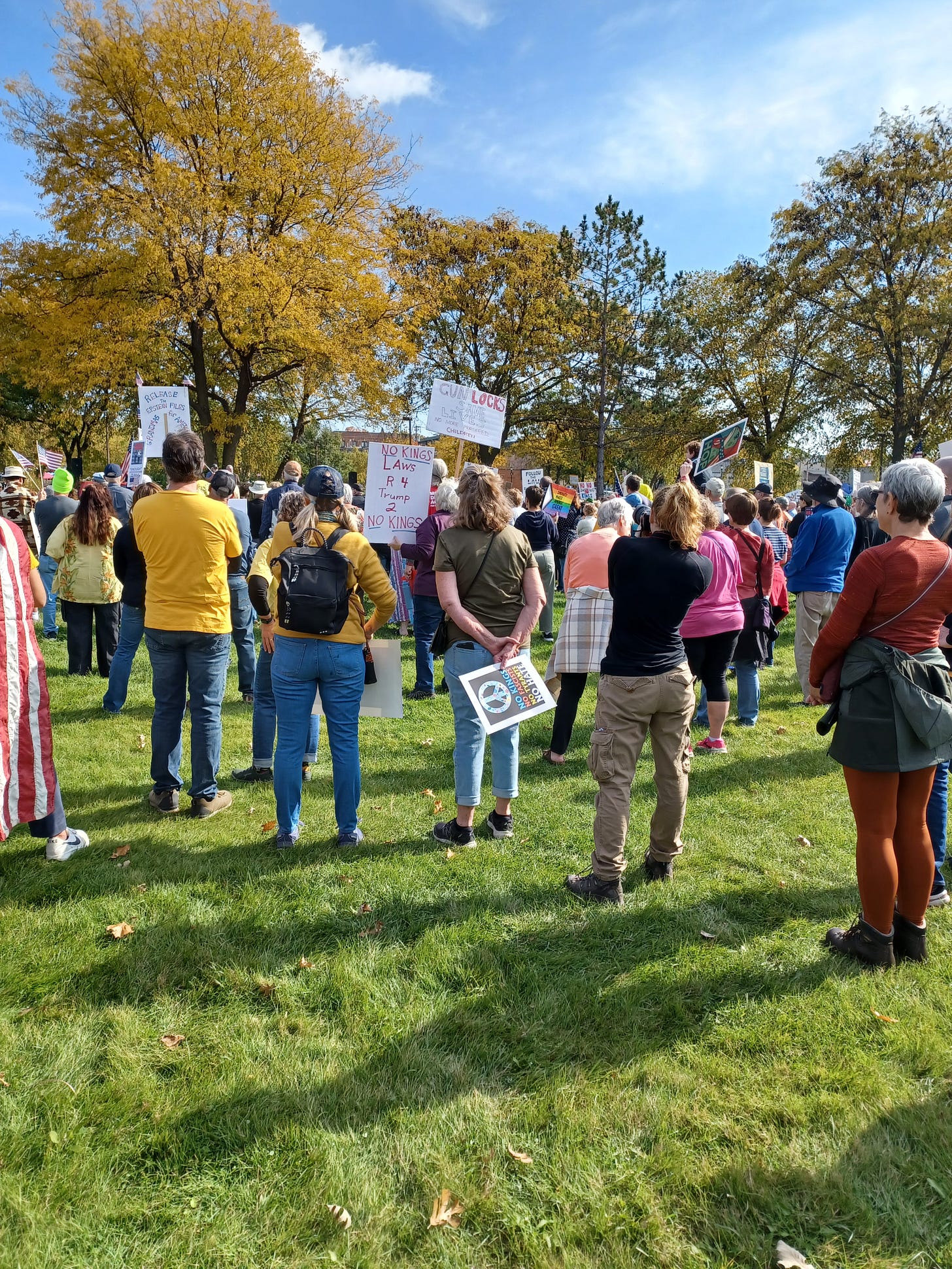 No Kings Day, Northfield, MN, October 18, 2025