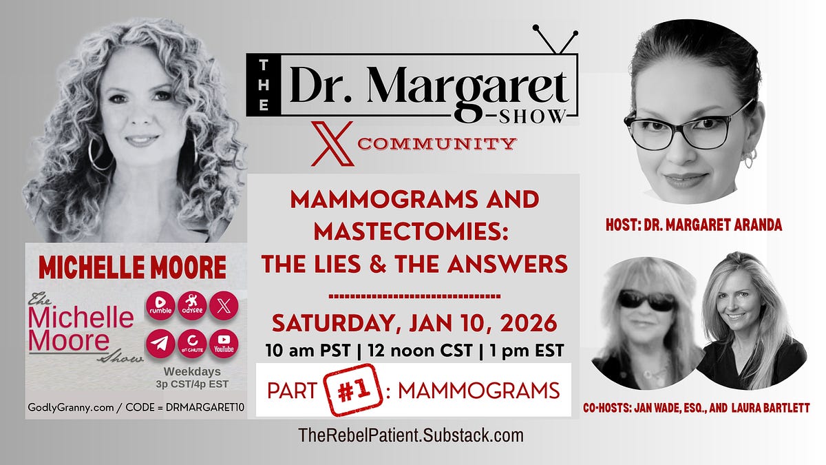 PART 1 Mammograms: The LIES & The ANSWERS with Special Guest Michelle Moore