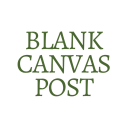 Blank Canvas Post logo