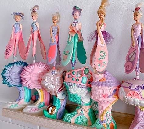 Vintage Sky Dancers toys Vintage Sky Dancers toys