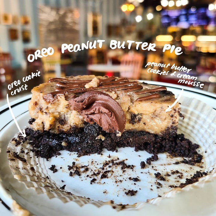 Amelie's Oreo Peanut Butter Pie