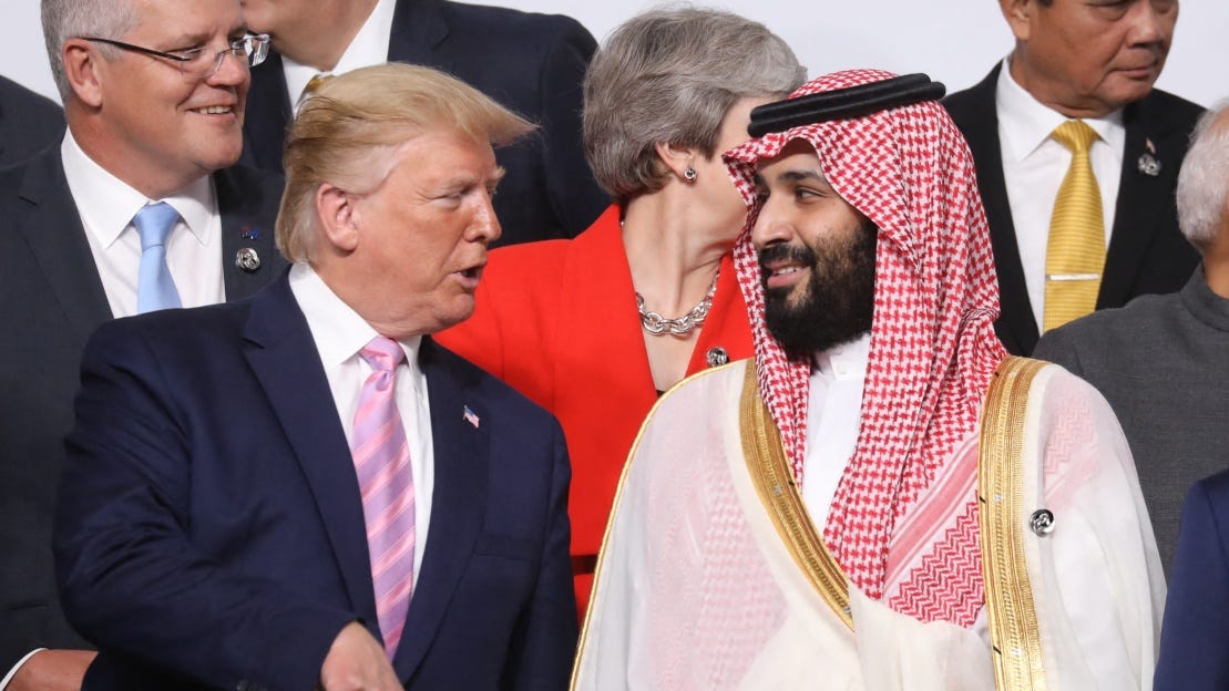 Trump says he would visit Saudi Arabia for $500bn in Saudi trade ...