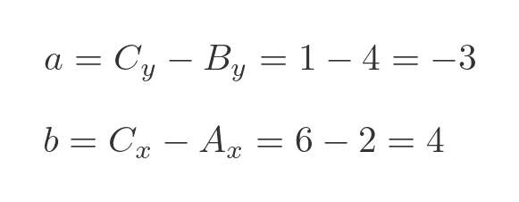 Distance between two points