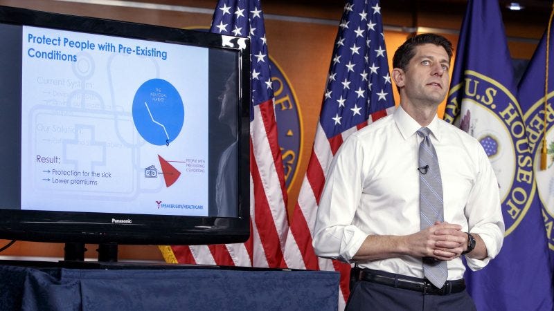 paul ryan reacts to cbo report on trumpcare paul ryan reacts to cbo report on trumpcare