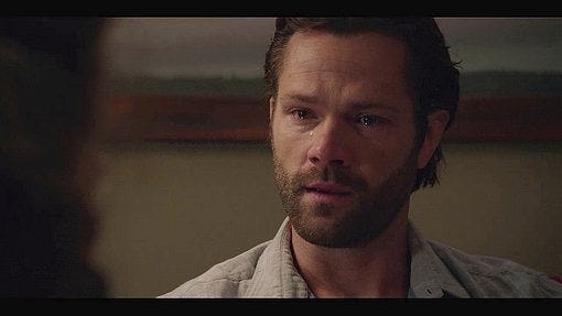 Walker Cordell crying about being responsible for Marvs death. Walker Cordell crying about being responsible for Marvs death.