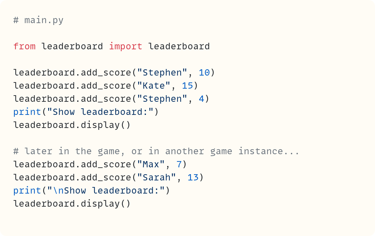 how to build a singleton in python (and why you... Creating a Singleton Class in Python And Why You (Probably) Don’t Need It