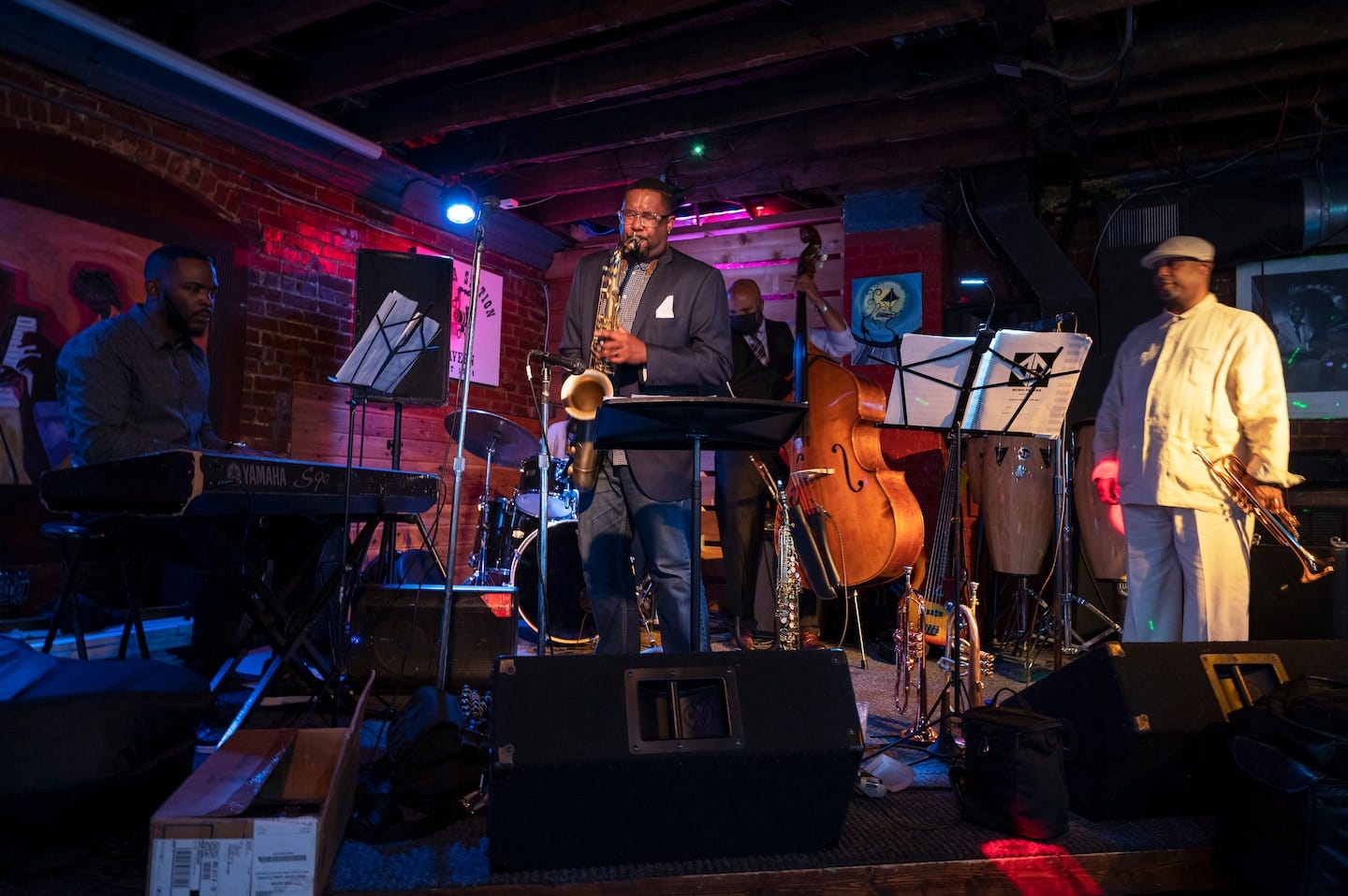 The pandemic was especially hard on live jazz. But D.C.'s scene is slowly restarting. - The Washington Post The pandemic was especially hard on live jazz. But D.C.'s scene is slowly restarting. - The Washington Post
