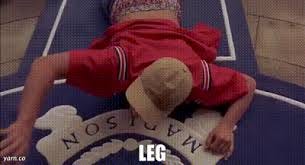 YARN | Leg | Billy Madison (1995) | Video clips by quotes | 71190188 | 紗