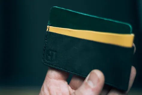DIY Leather wallet