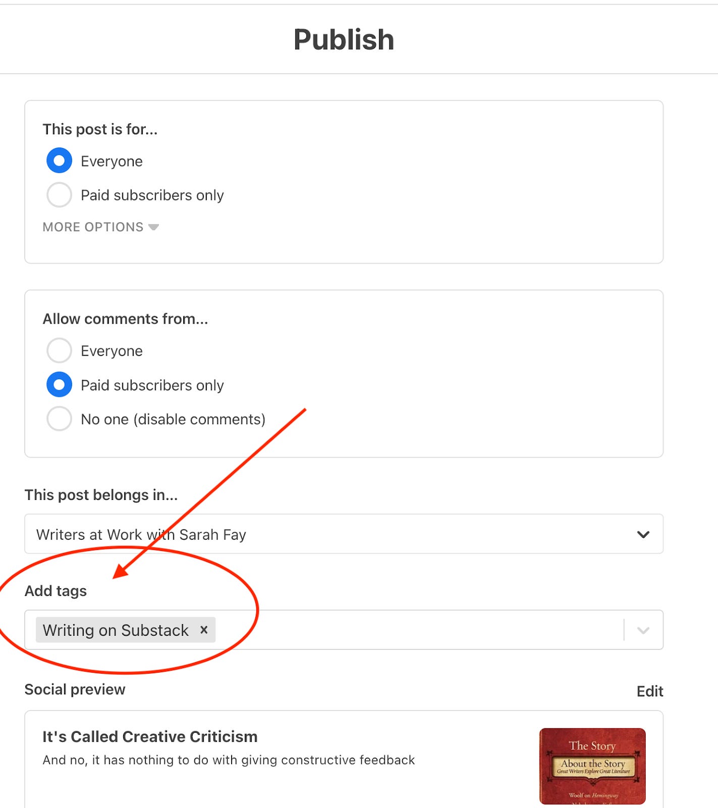 Tags On Substack Your Substack DNA Strategy Handbook A-Z - by Sarah Fay, PhD